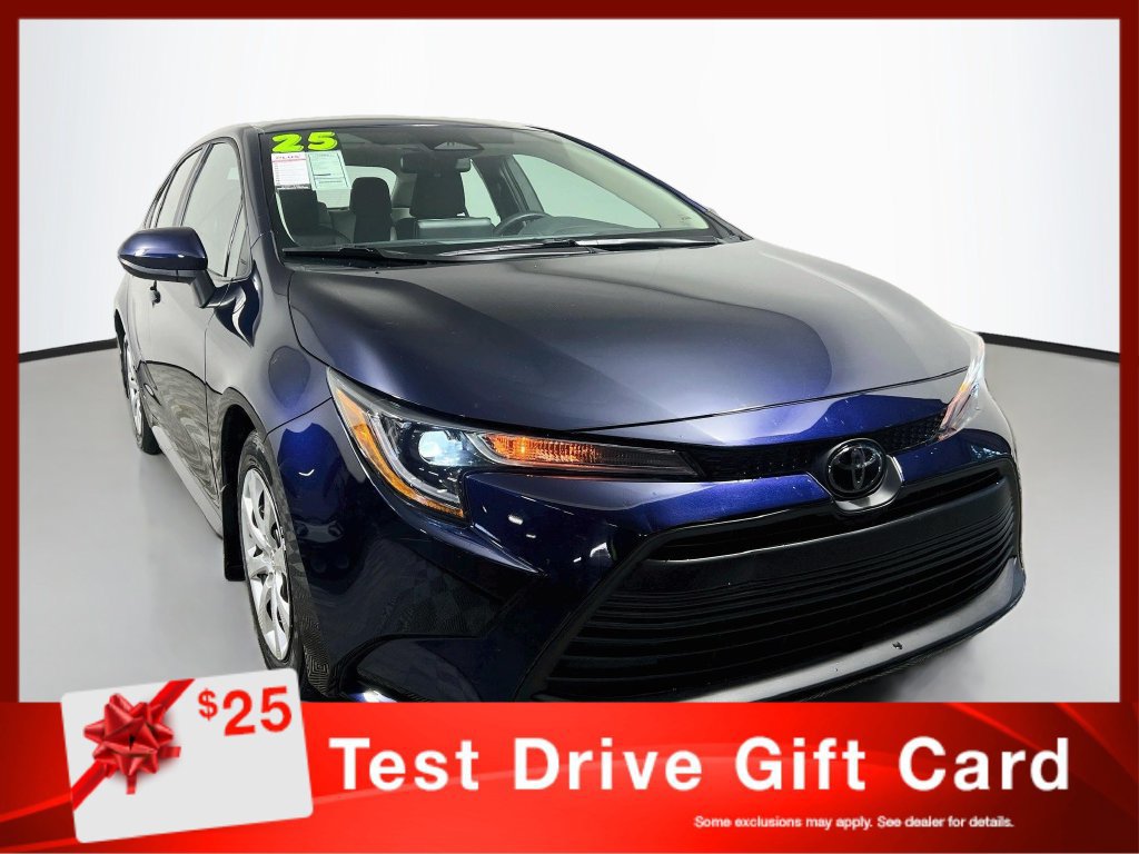 Used 2025 Toyota Corolla LE FWD image 1