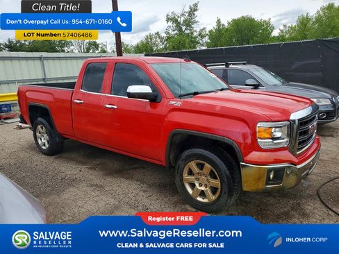 Used 2015 GMC Sierra 1500 SLT w/ Driver Alert Package AWD/4WD image 5
