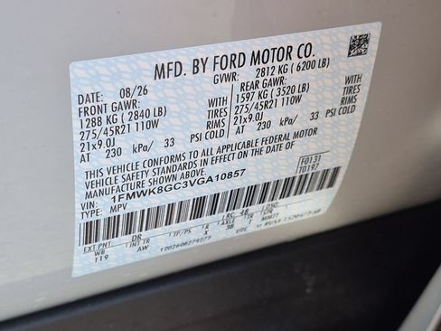 New 2027 Ford Explorer ST w/ Sun And Sound Package AWD/4WD image 25