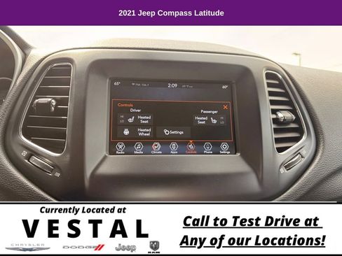 Used 2021 Jeep Compass Latitude w/ Convenience Group AWD/4WD image 22