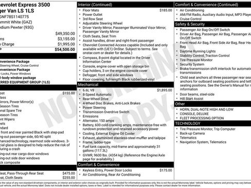 Used 2025 Chevrolet Express 3500 LS image 19