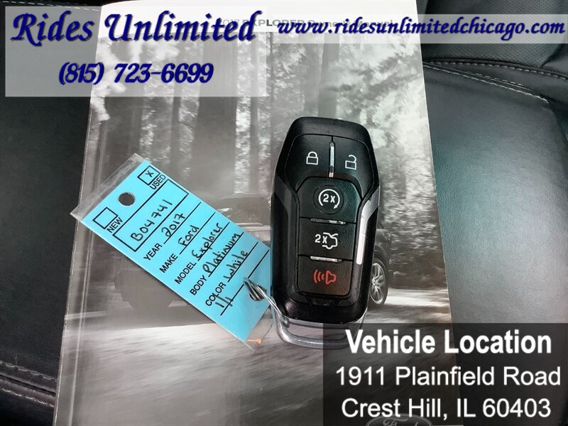 Used 2017 Ford Explorer Platinum AWD/4WD image 32