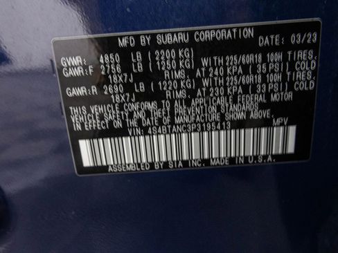 Used 2023 Subaru Outback Limited image 60