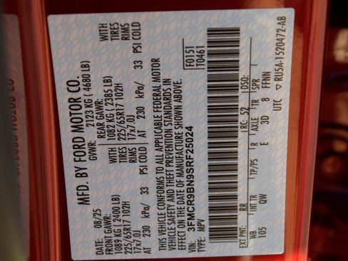 New 2025 Ford Bronco Sport Big Bend w/ Convenience Package image 26