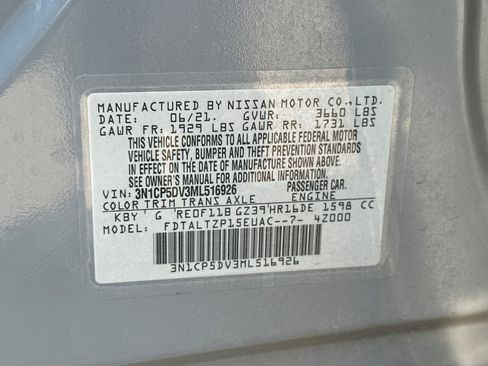 Certified 2021 Nissan Kicks SR w/ Interior Electronics Package FWD image 29