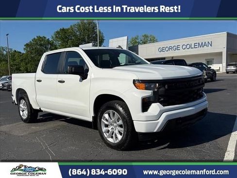Used 2022 Chevrolet Silverado 1500 Custom RWD image 1