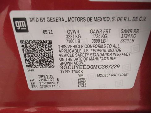 Certified 2021 Chevrolet Silverado 1500 RST w/ All Star Edition Plus AWD/4WD image 27