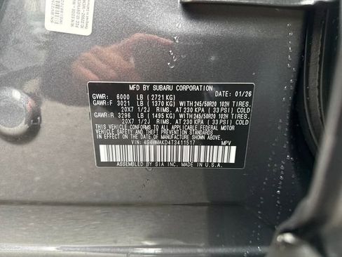 New 2026 Subaru Ascent Touring image 20