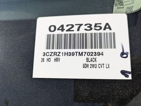 Used 2026 Honda HR-V LX image 30