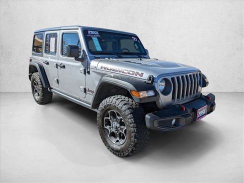 Used 2021 Jeep Wrangler Unlimited Rubicon w/ Cold Weather Group image 3