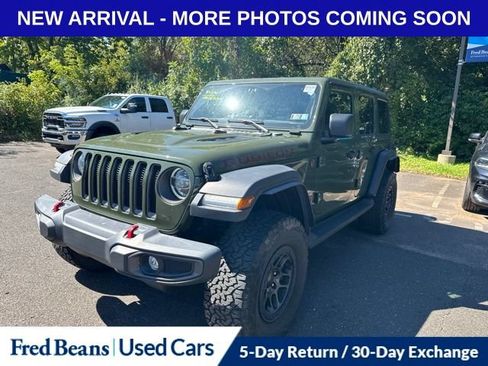 Used 2021 Jeep Wrangler Unlimited Rubicon w/ Xtreme Recon 35" Tire Package AWD/4WD image 5