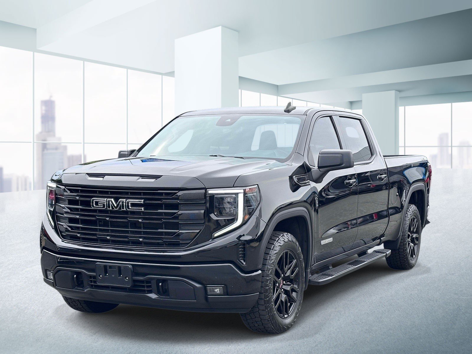 Used 2024 GMC Sierra 1500 Elevation w/ LPO, Elevation Black Package AWD/4WD image 1