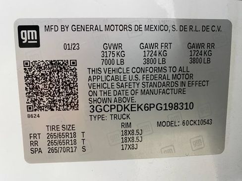 Used 2023 Chevrolet Silverado 1500 LT AWD/4WD image 31