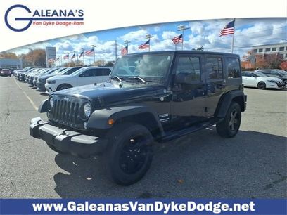 Used 2017 Jeep Wrangler Unlimited Sport w/ Quick Order Package 24S