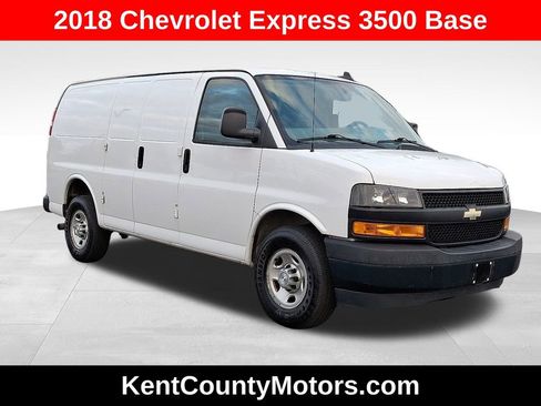 Used 2018 Chevrolet Express 3500 w/ Driver Convenience Package image 1
