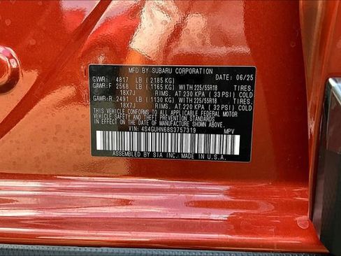 New 2025 Subaru Crosstrek 2.5i Limited w/ Crosstrek Mirror Package image 14