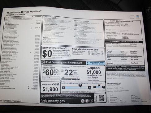 New 2026 BMW X5 xDrive50e image 20