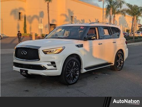 Used 2021 INFINITI QX80 Premium Select w/ All-Season Package image 1