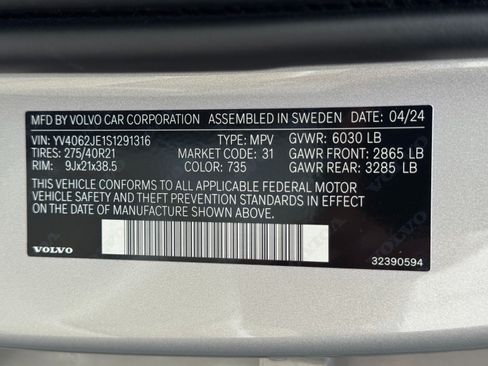 Used 2025 Volvo XC90 B6 Plus AWD/4WD image 49