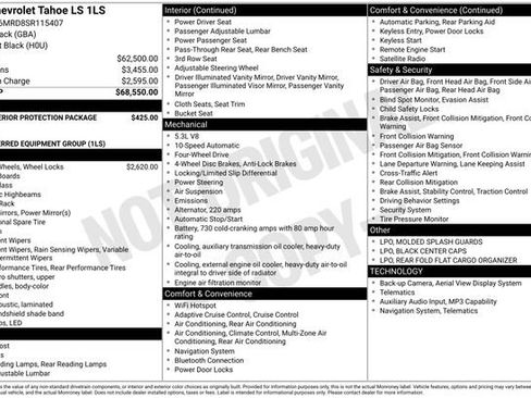 Used 2025 Chevrolet Tahoe LS image 26