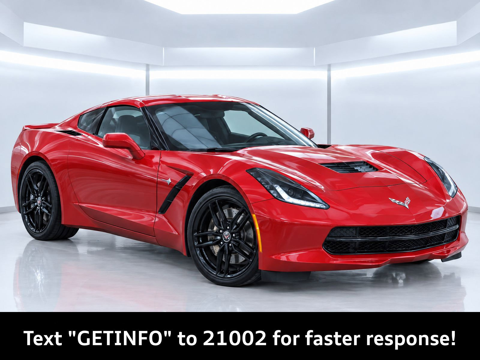 Used 2014 Chevrolet Corvette Stingray Coupe w/ 3LT Preferred Equipment Group RWD image 2