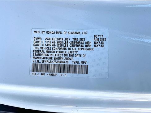 Used 2018 Honda Odyssey EX-L image 12