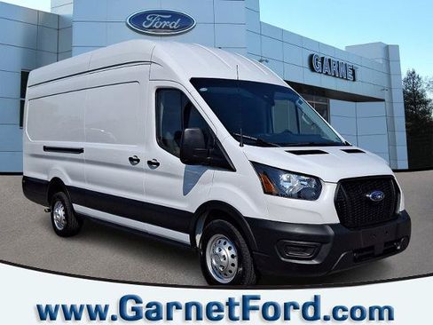 Certified 2024 Ford Transit 350 148 High Roof Extended AWD w/ Interior Upgrade Package image 1