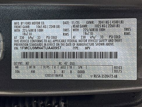 New 2026 Ford Escape ST-Line image 23