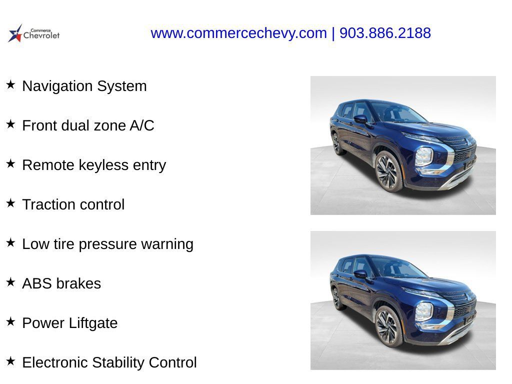 Used 2024 Mitsubishi Outlander SE AWD/4WD image 4