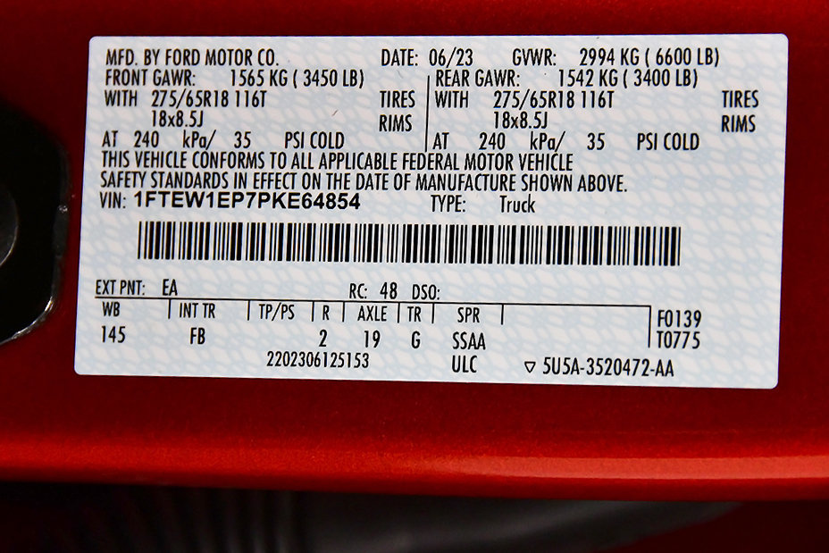 Used 2023 Ford F150 XLT w/ Equipment Group 302A High AWD/4WD image 18