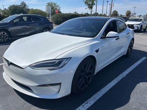 Used 2021 Tesla Model S Long Range AWD/4WD image 1