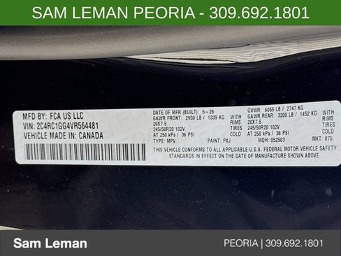 New 2027 Chrysler Pacifica Limited w/ Family Tech Group FWD image 33