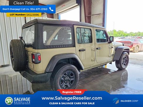 Used 2022 Jeep Wrangler Unlimited Sport AWD/4WD image 4