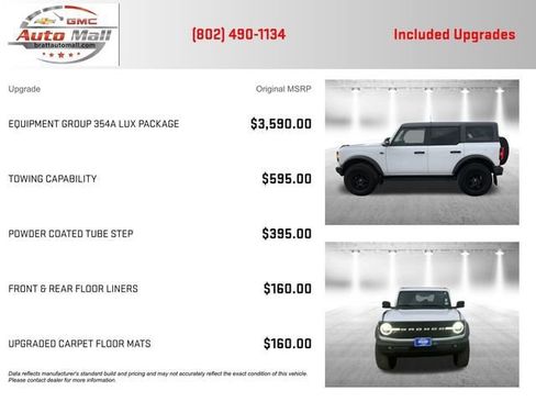 Used 2022 Ford Bronco Wildtrak image 4