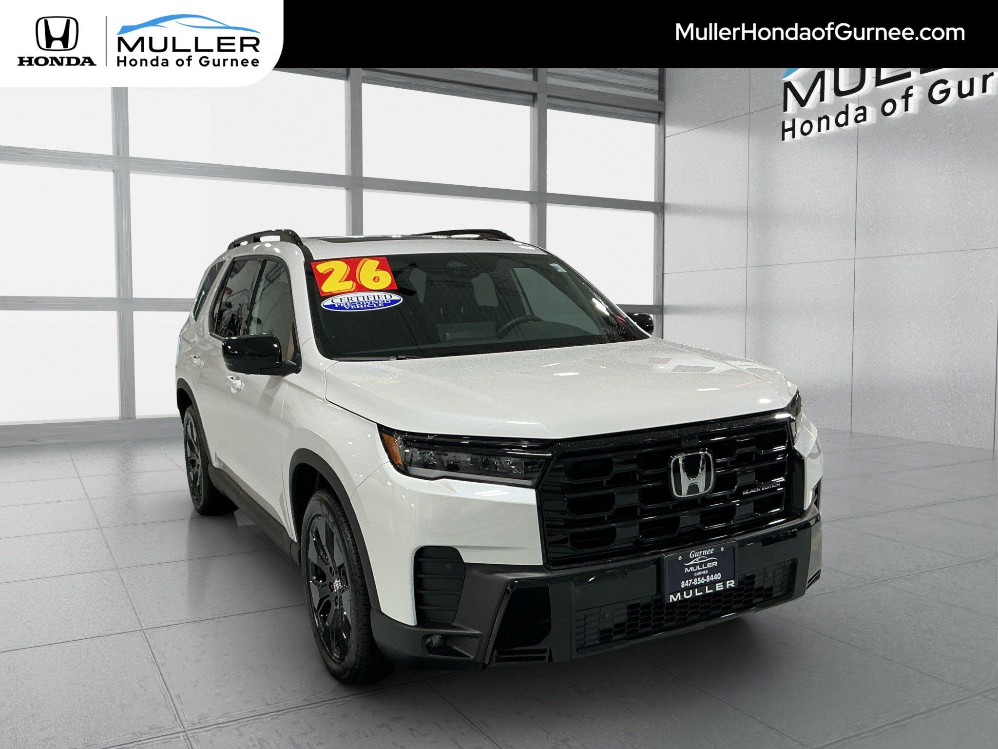 Certified 2026 Honda Pilot Black Edition image 1