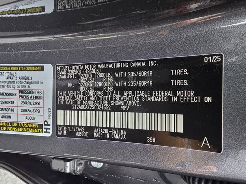 Certified 2025 Lexus NX 250 FWD image 30