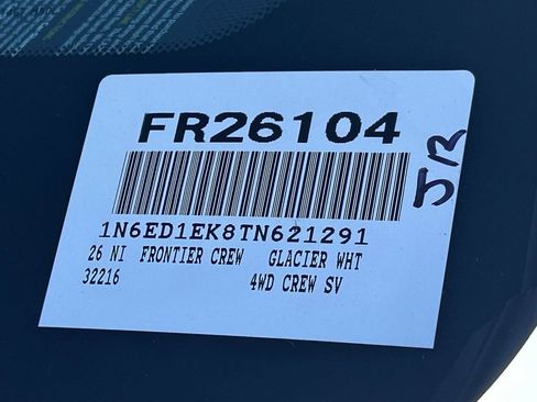 New 2026 Nissan Frontier SV w/ All-Weather Content Package image 22