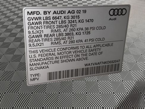 Used 2019 Audi Q7 3.0T Prestige w/ Prestige Package AWD/4WD image 27