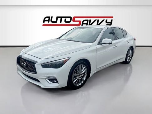 Used 2023 INFINITI Q50 Luxe w/ Cargo Package RWD image 3