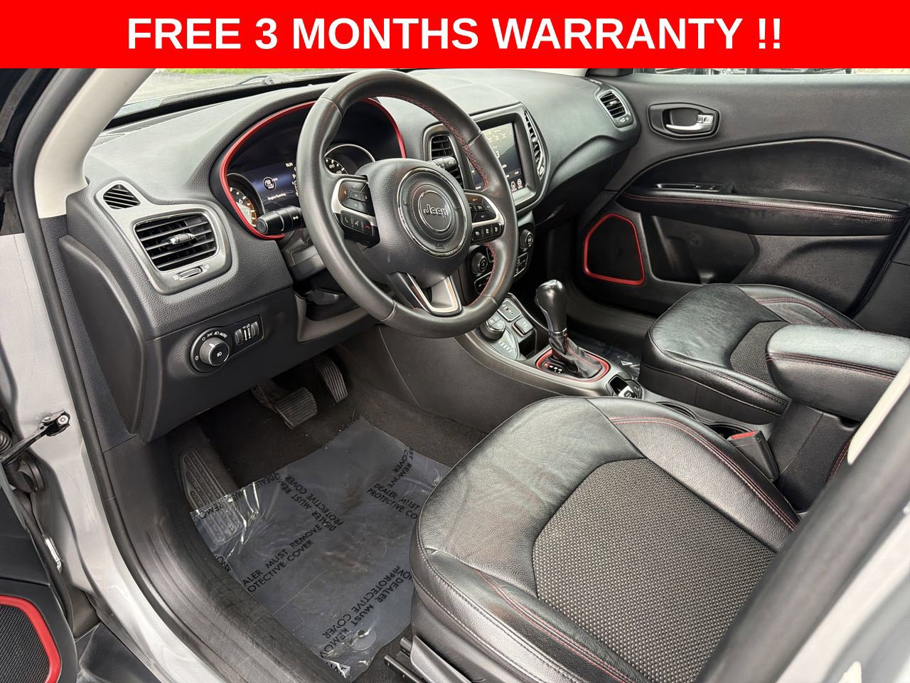 Used 2021 Jeep Compass Trailhawk AWD/4WD image 37