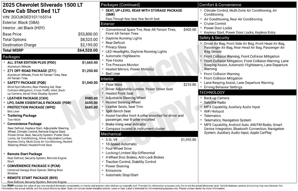 Used 2025 Chevrolet Silverado 1500 LT w/ All Star Edition Plus AWD/4WD image 3