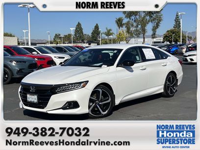 Certified 2022 Honda Accord Sport