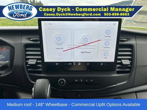New 2026 Ford Transit 250 148 Medium Roof Extended AWD w/ Load Area Protection Package image 13