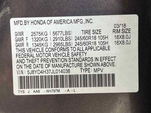 Used 2018 Acura MDX SH-AWD image 37