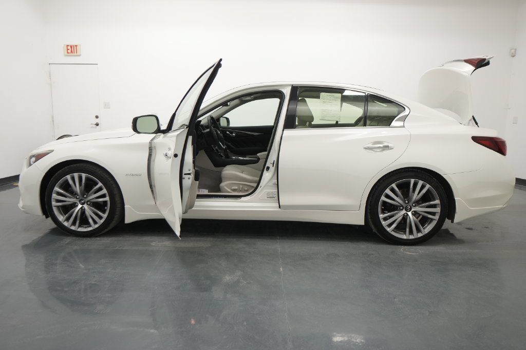 Used 2018 INFINITI Q50 Luxe w/ All Weather Package (L93) AWD/4WD image 24