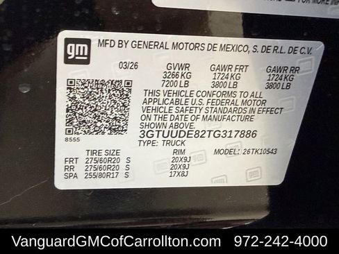 New 2026 GMC Sierra 1500 SLT AWD/4WD image 24