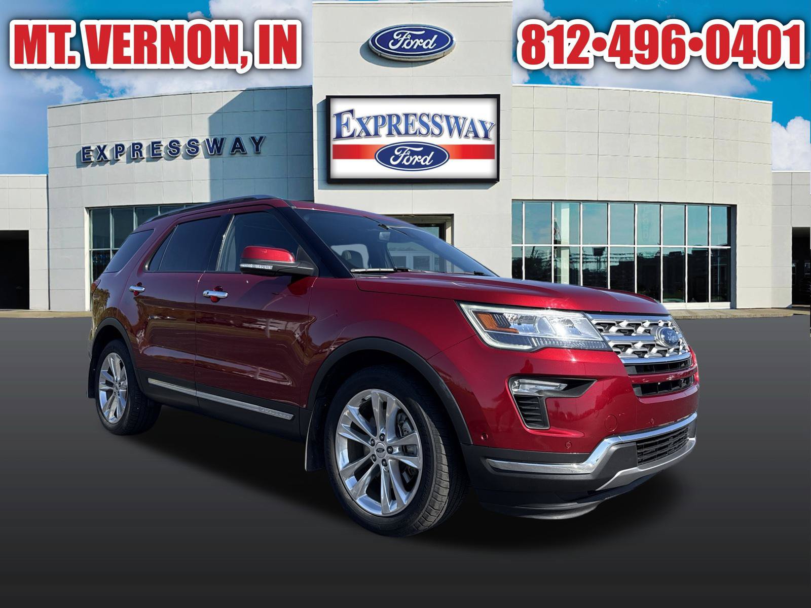 Used 2018 Ford Explorer Limited w/ Equipment Group 301A AWD/4WD image 12