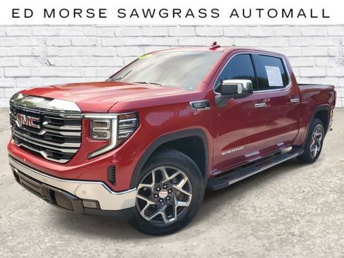 Used 2024 GMC Sierra 1500 SLT w/ SLT Premium Plus Package AWD/4WD image 1
