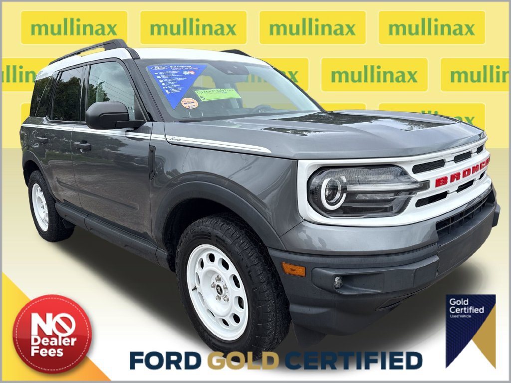 Certified 2024 Ford Bronco Sport Heritage w/ Heritage Convenience Package AWD/4WD 360° Tour