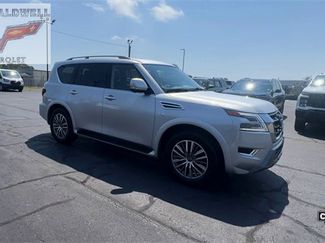 Used 2021 Nissan Armada SL w/ Captain's Chairs Package video 2
